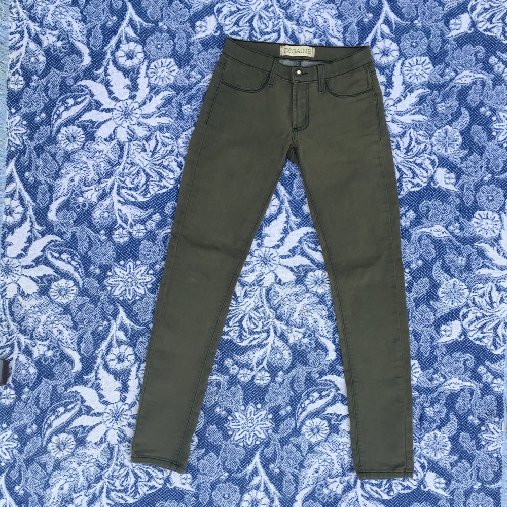DEGAINE SKINNY JEANS size 25 Jennifer Aniston